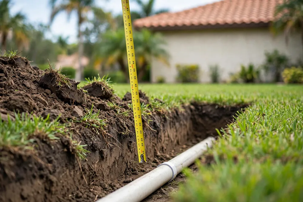 How Deep Do Sprinkler Lines Need to Be?